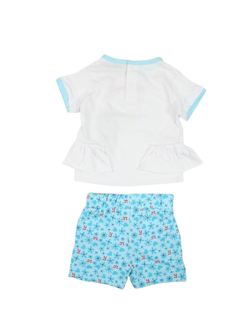 Lee Cooper - Ensemble bébé t-shirt et short Bleu - Kiabi