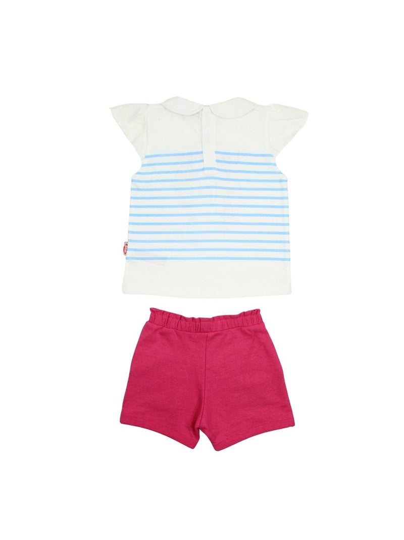 Lee Cooper - Ensemble bébé t-shirt et short Bleu - Kiabi