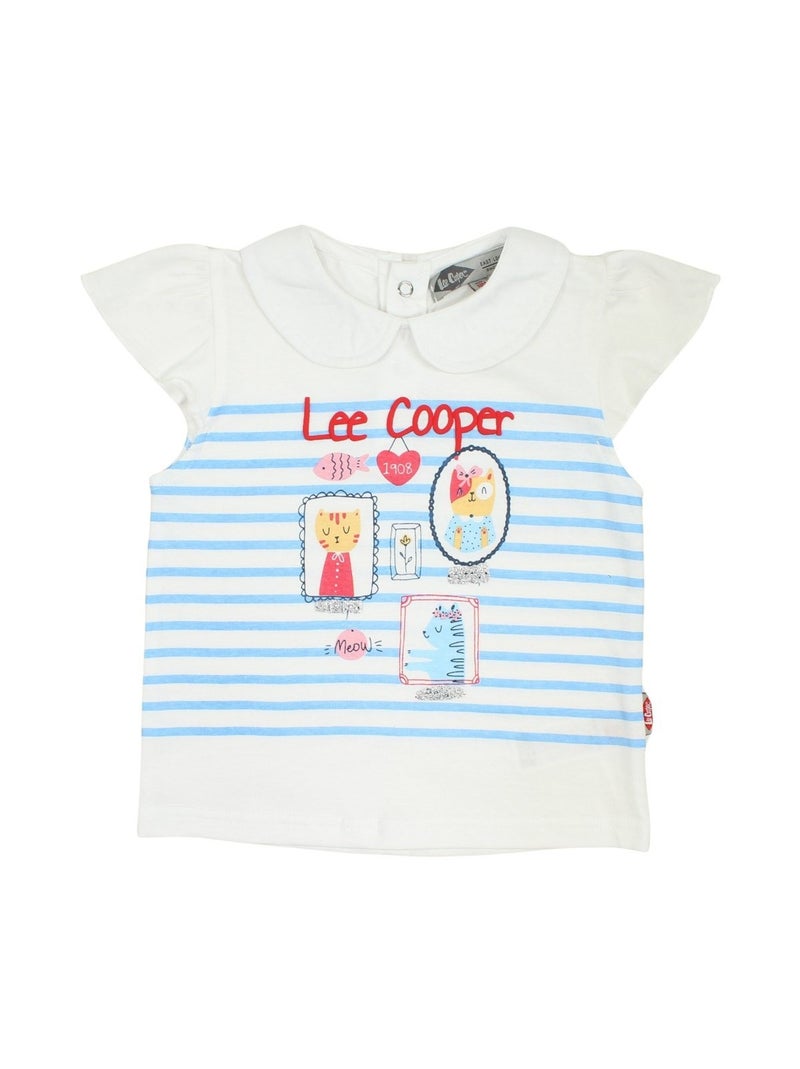 Lee Cooper - Ensemble bébé t-shirt et short Bleu - Kiabi