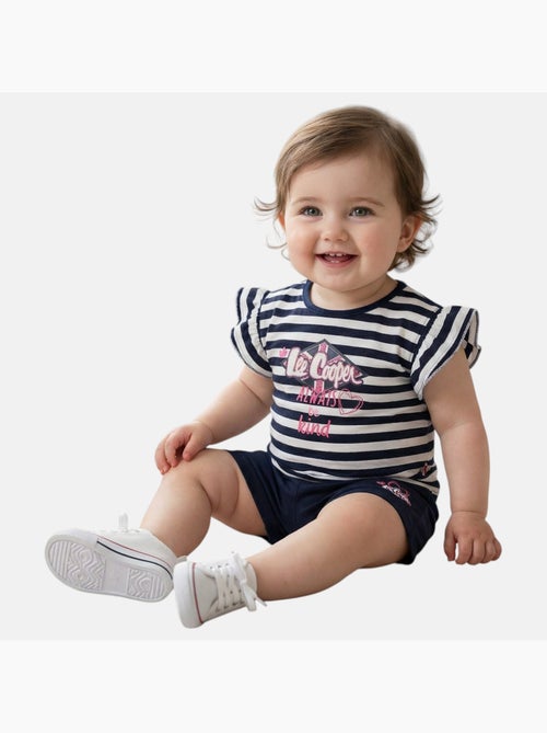 Lee Cooper - Ensemble bébé t-shirt et short - Kiabi