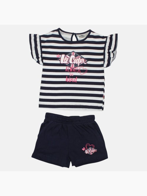 Lee Cooper - Ensemble bébé t-shirt et short - Kiabi