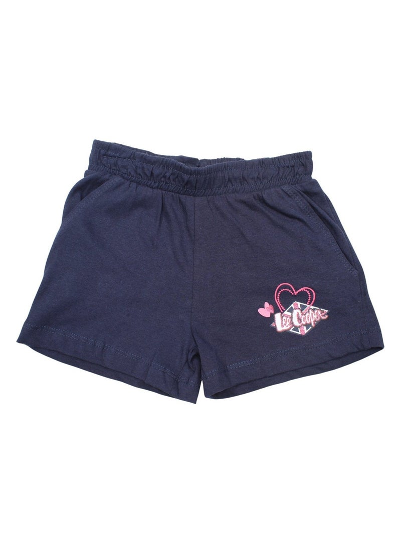 Lee Cooper - Ensemble bébé t-shirt et short Bleu marine - Kiabi