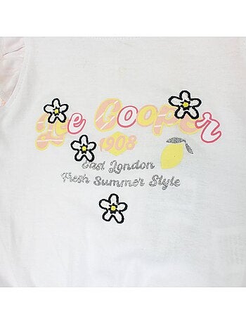 Lee Cooper - Ensemble bébé t-shirt et short