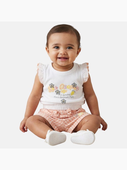 Lee Cooper - Ensemble bébé t-shirt et short - Kiabi