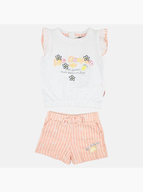 Lee Cooper - Ensemble bébé t-shirt et short - Kiabi