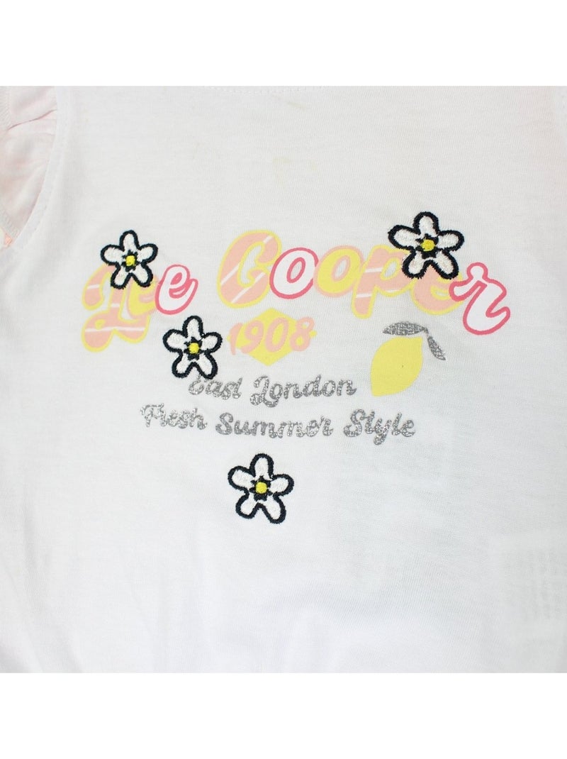 Lee Cooper - Ensemble bébé t-shirt et short Orange - Kiabi