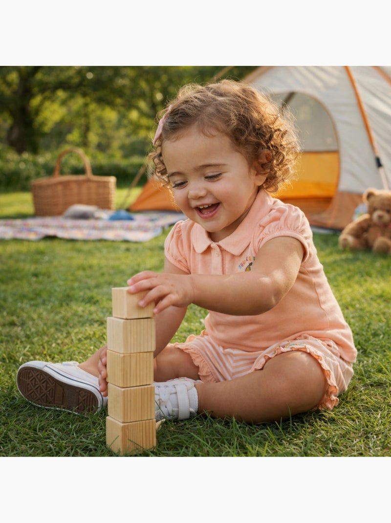 Lee Cooper - Ensemble bébé t-shirt et short Orange - Kiabi