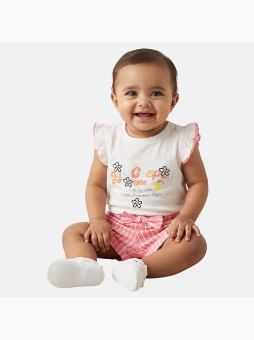 Lee Cooper - Ensemble bébé t-shirt et short - Kiabi