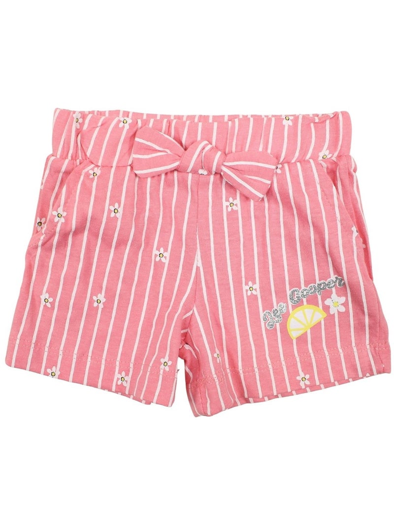 Lee Cooper - Ensemble bébé t-shirt et short Rose - Kiabi