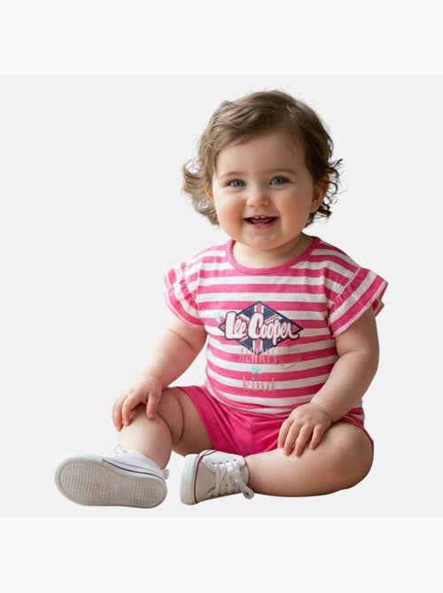Lee Cooper - Ensemble bébé t-shirt et short - Kiabi