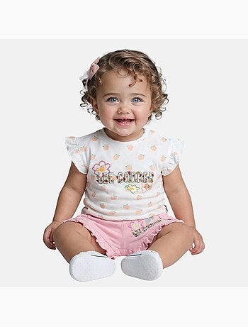 Lee Cooper - Ensemble bébé t-shirt et short