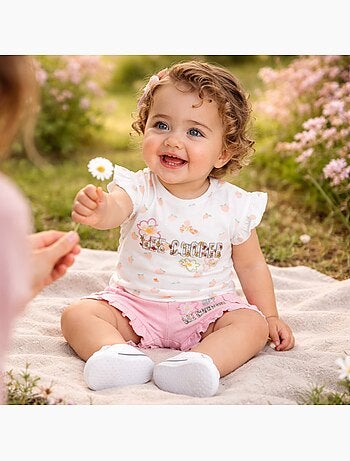 Lee Cooper - Ensemble bébé t-shirt et short