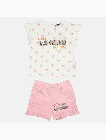 Lee Cooper - Ensemble bébé t-shirt et short
