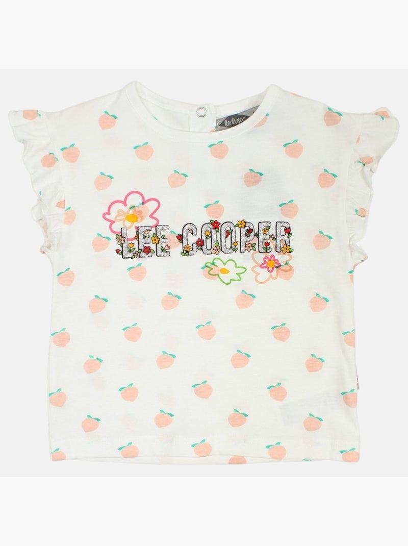 Lee Cooper - Ensemble bébé t-shirt et short Rose - Kiabi