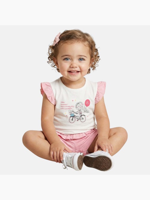 Lee Cooper - Ensemble bébé t-shirt et short - Kiabi