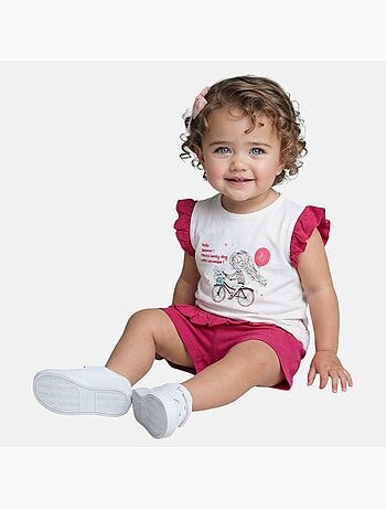 Lee Cooper - Ensemble bébé t-shirt et short