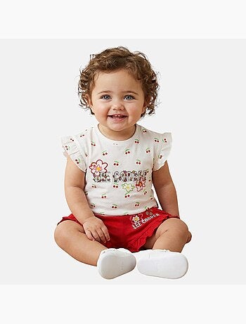Lee Cooper - Ensemble bébé t-shirt et short