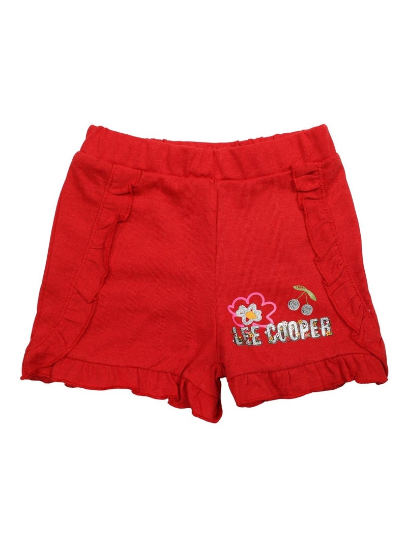 Lee Cooper - Ensemble bébé t-shirt et short Rouge - Kiabi