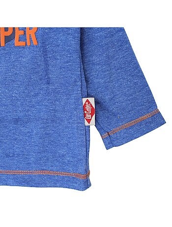 Lee Cooper - Ensemble bébé t-shirt manches longues avec veste et pantalon