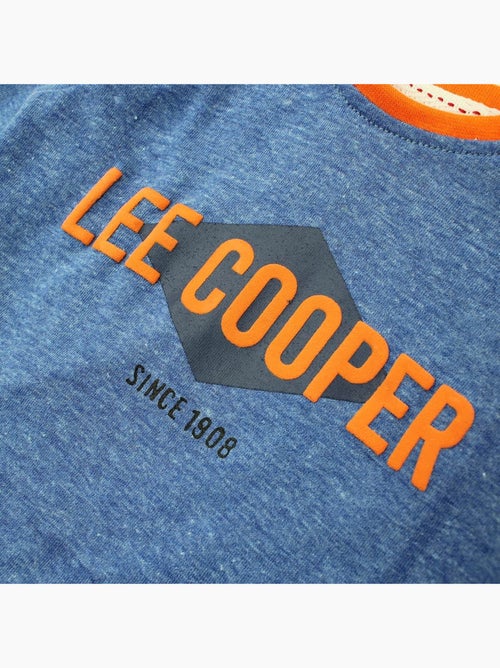 Lee Cooper - Ensemble bébé t-shirt manches longues avec veste et pantalon - Kiabi