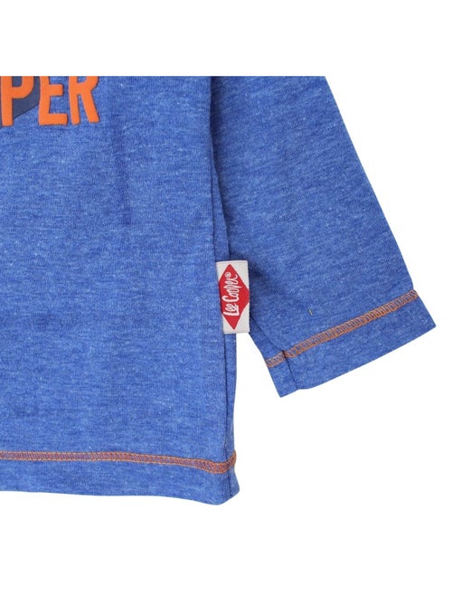 Lee Cooper - Ensemble bébé t-shirt manches longues avec veste et pantalon - Kiabi
