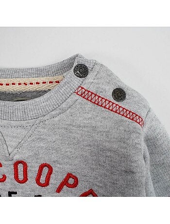 Lee Cooper - Ensemble bébé t-shirt manches longues avec veste et pantalon
