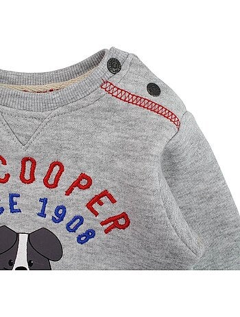 Lee Cooper - Ensemble bébé t-shirt manches longues avec veste et pantalon
