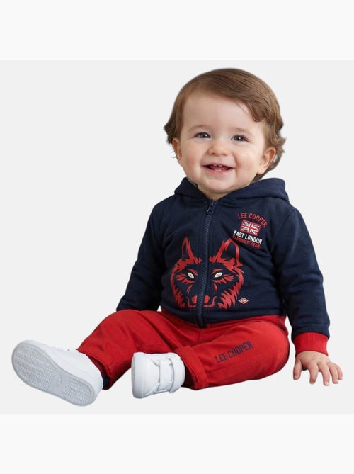 Lee Cooper - Ensemble bébé veste à capuche et pantalon - Kiabi