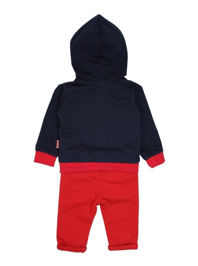 Lee Cooper - Ensemble bébé veste à capuche et pantalon Bleu - Kiabi