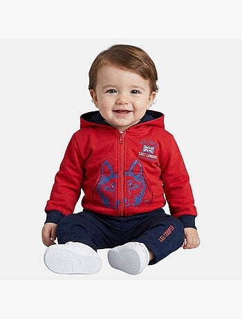 Lee Cooper - Ensemble bébé veste à capuche et pantalon