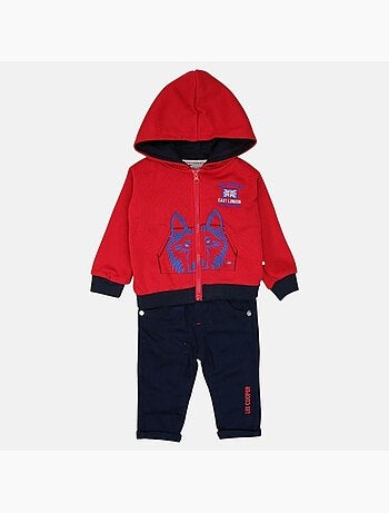 Lee Cooper - Ensemble bébé veste à capuche et pantalon