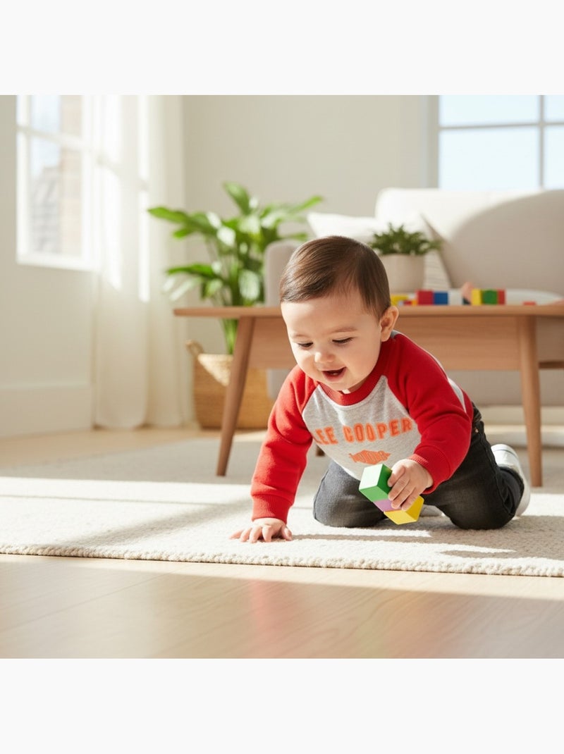 Lee Cooper - Ensemble bébé veste à capuche et pantalon Rouge - Kiabi