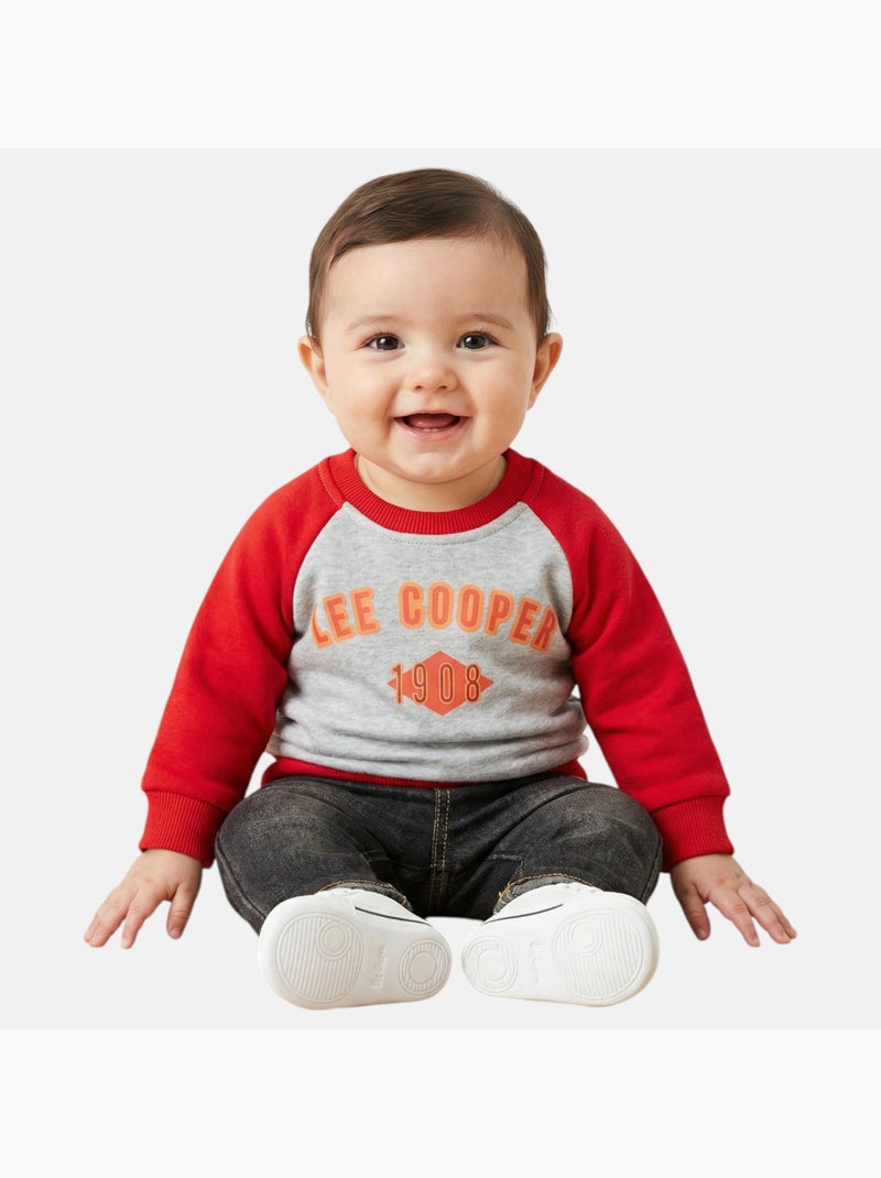 Lee Cooper - Ensemble bébé veste à capuche et pantalon Rouge - Kiabi