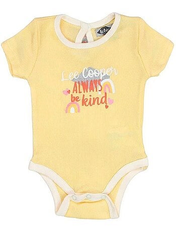 Lee Cooper - Ensemble Body avec T-shirt manches longues et Legging bébé .