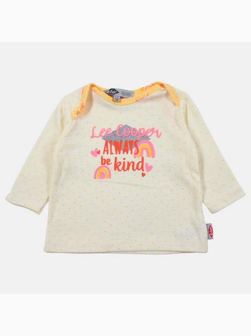 Lee Cooper - Ensemble Body avec T-shirt manches longues et Legging bébé Lee Cooper - Kiabi