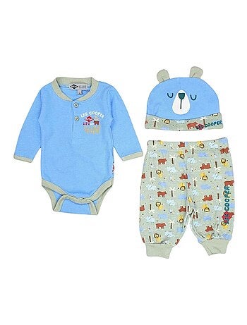 Lee Cooper - Ensemble Body et Legging avec Bonnet bébé Lee Cooper