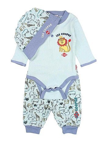 Lee Cooper - Ensemble Body et Legging avec Bonnet bébé Lee Cooper