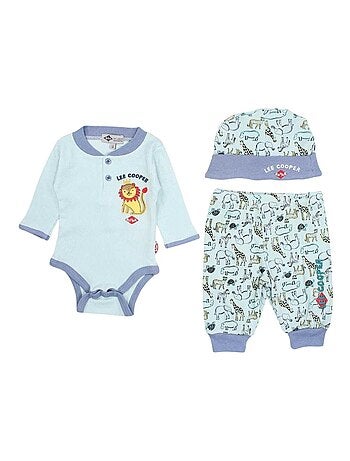 Lee Cooper - Ensemble Body et Legging avec Bonnet bébé Lee Cooper