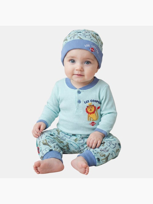 Lee Cooper - Ensemble Body et Legging avec Bonnet bébé Lee Cooper - Kiabi