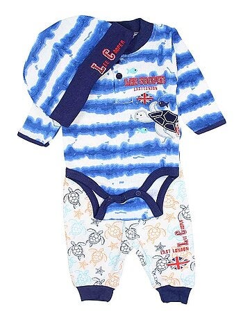 Lee Cooper - Ensemble Body et Legging avec Bonnet bébé Lee Cooper