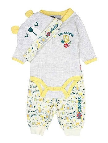 Lee Cooper - Ensemble Body et Legging avec Bonnet bébé Lee Cooper