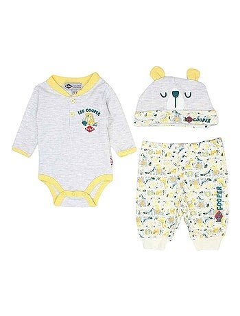 Lee Cooper - Ensemble Body et Legging avec Bonnet bébé Lee Cooper