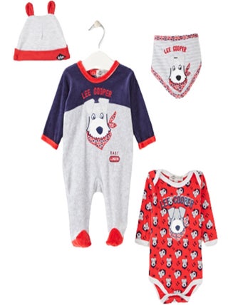 Lee Cooper - Ensemble ​​Body grenouillère bavoir Imprimé Lee Cooper