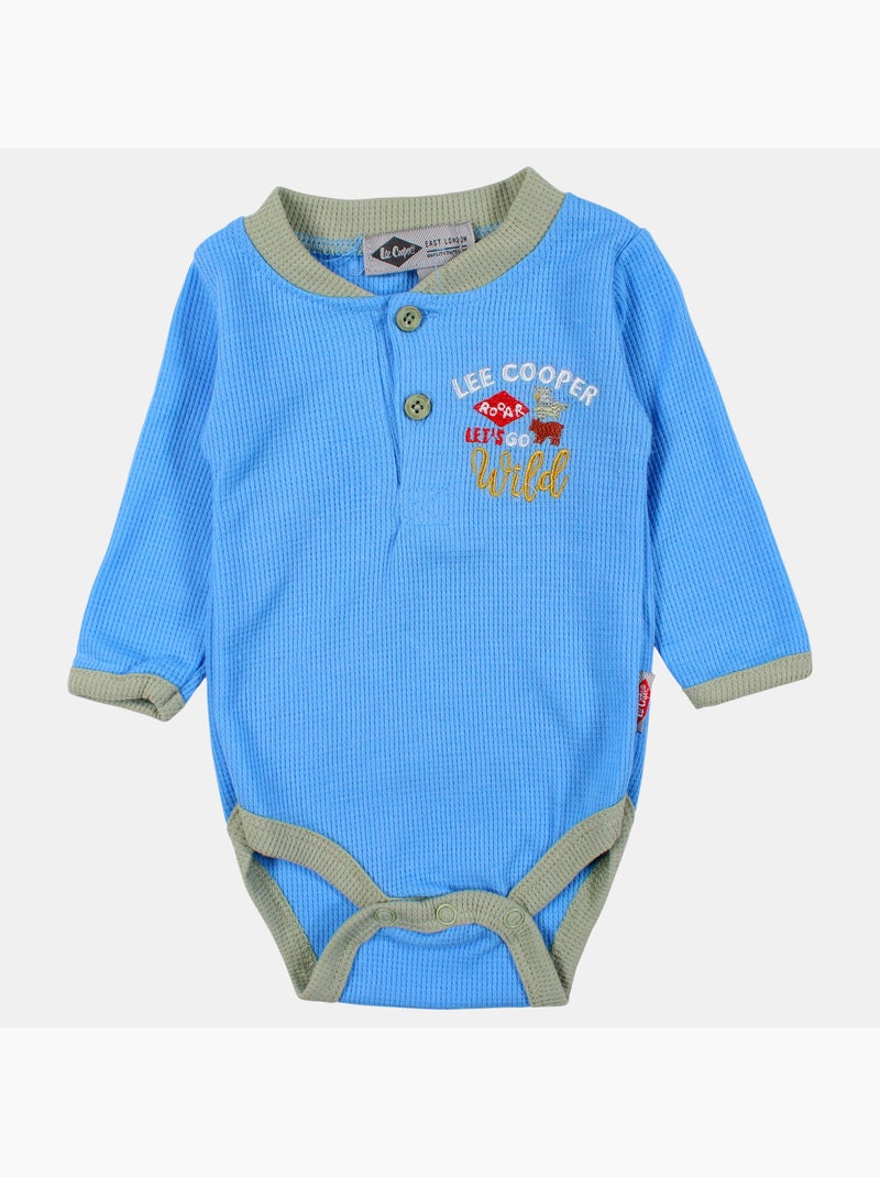 Lee cooper - ensemble body, legging et bonnet assorti Bleu - Kiabi