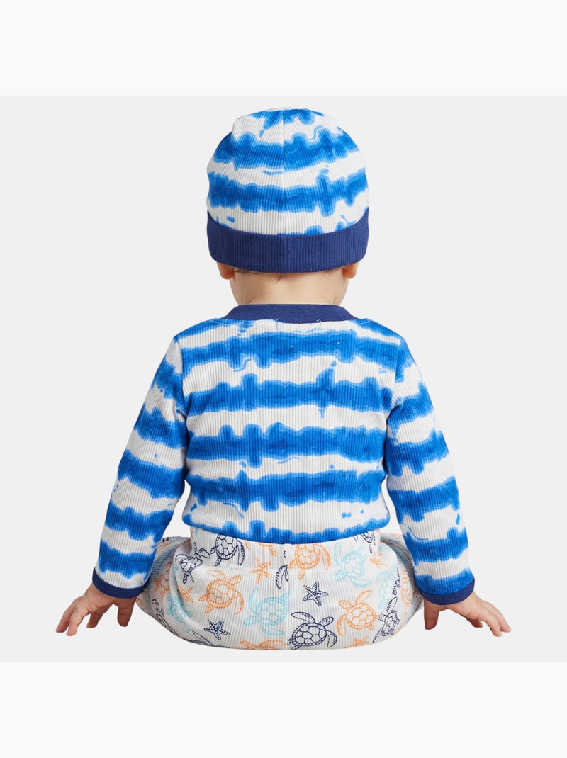 Lee cooper - ensemble body, legging et bonnet assorti Bleu marine - Kiabi