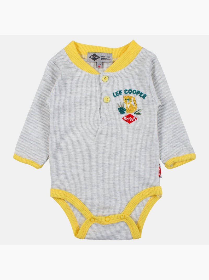 Lee cooper - ensemble body, legging et bonnet assorti Gris - Kiabi