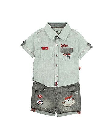 Levi's Short Bébé Garçon LVB Seasonal Sweatshort - French Terry Doux & Confortable - Style Décontracté Iconique