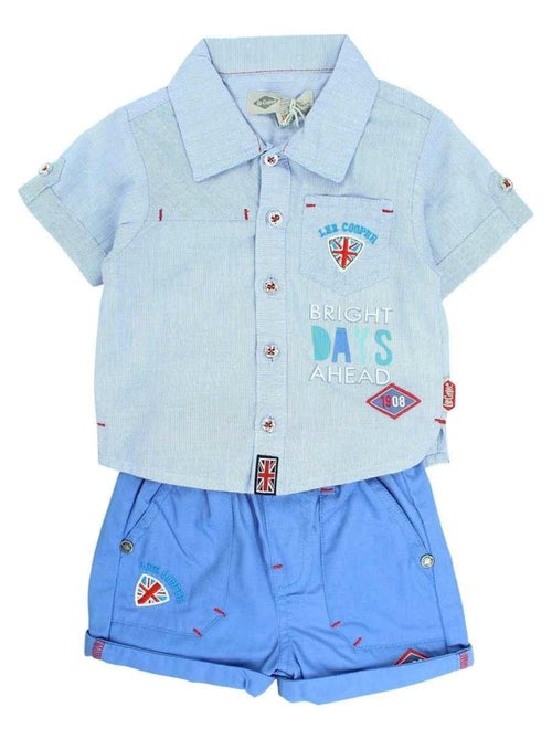 Lee Cooper - Ensemble ​​Chemise short Imprimé Logo - Kiabi