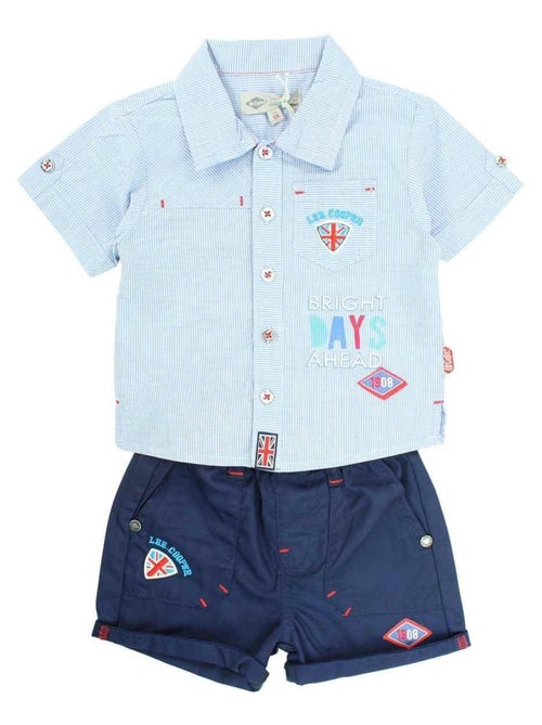 Lee Cooper - Ensemble ​​Chemise short Imprimé Logo - Kiabi