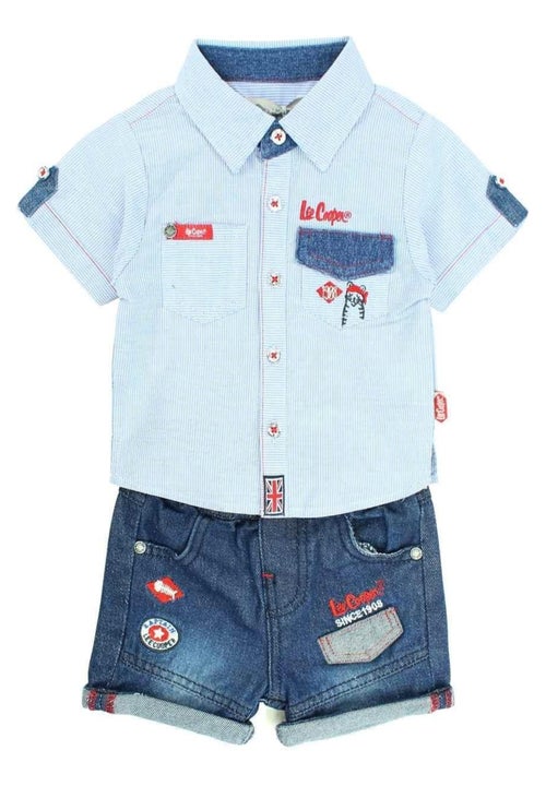 Lee Cooper - Ensemble ​​Chemise short Imprimé Logo - Kiabi